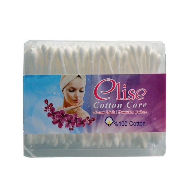 ELİSE KULAK ÇUBUĞU 200 LÜ KARE KUTU %100 COTTON