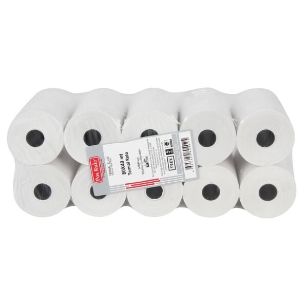 UMUR 80*40 M YAZARKASA TERMAL RULO 10'LU