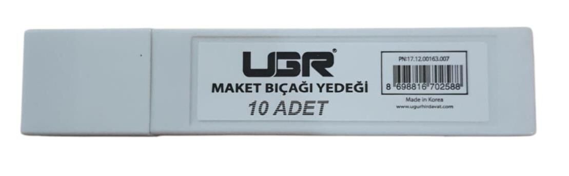 MAKET BIÇAĞI YEDEĞİ BÜYÜK boy 18 MM*0,50 MM PK:10 ADET