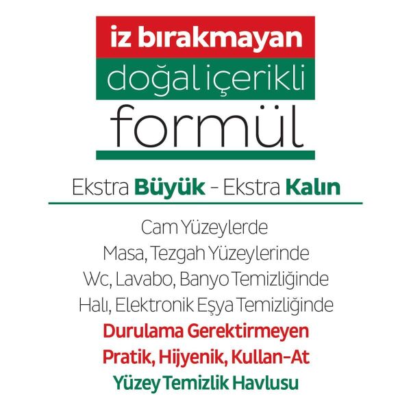 SLEEPY YÜZEY TEMİZLİK HAVLUSU KAPAKLI 100 LÜ PAKET