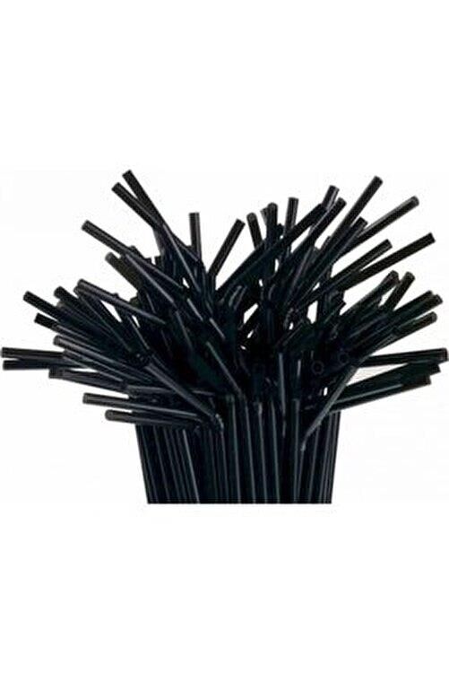 SİYAH KÖRÜKLÜ PİPET 21,5 CM PK:200 LÜ 5 MM ÇAP