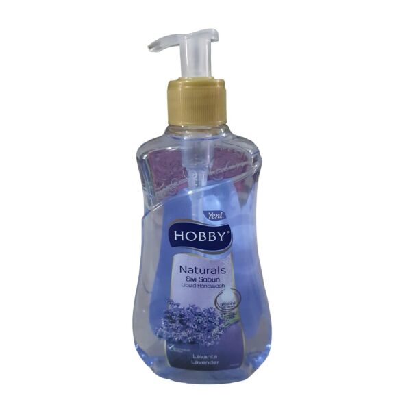 HOBBY SIVI SABUN GLİSERİNLİ 400 ML LAVANTA NATURALS SERİSİ