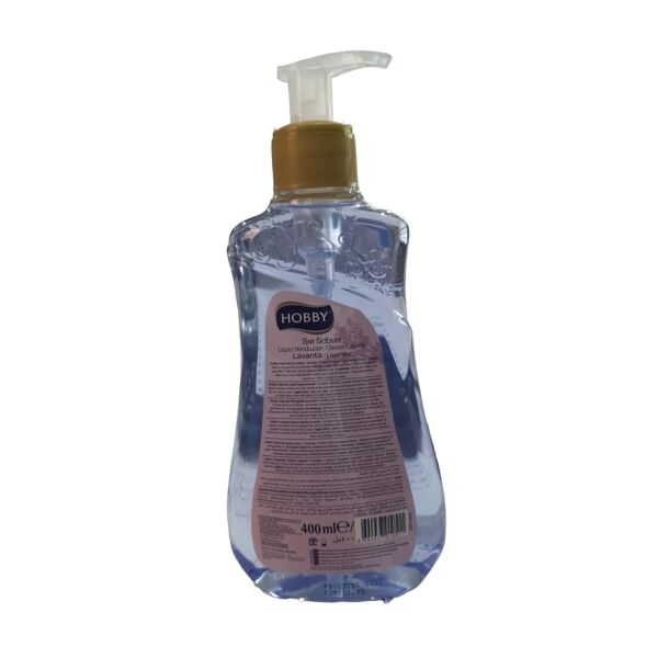 HOBBY SIVI SABUN GLİSERİNLİ 400 ML LAVANTA NATURALS SERİSİ