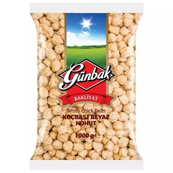 GÜNBAK NOHUT KOÇBAŞI BEYAZ 1 KG