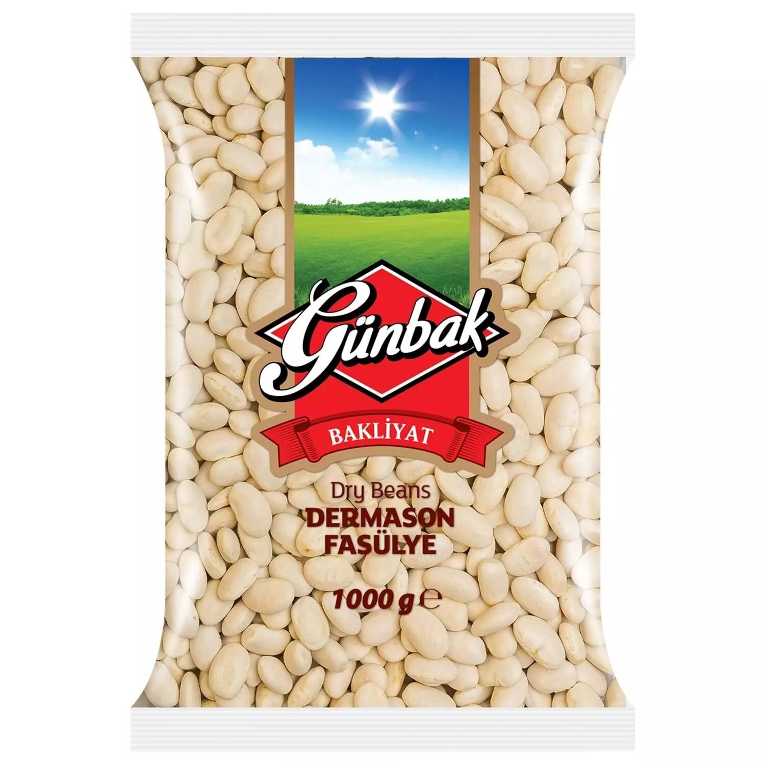 GÜNBAK KURU FASULYE DERMASON 1 KG.