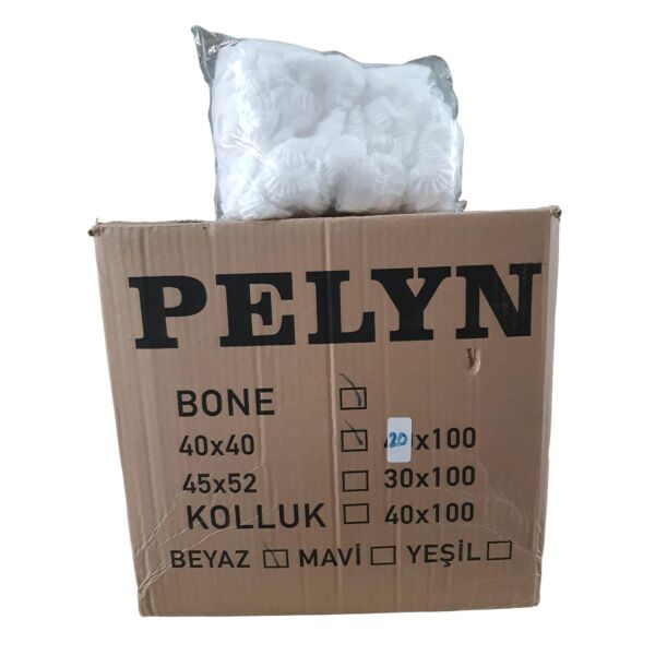 20 PAKET SAÇ BONE EKONOMİK TELA 20*100 LÜ PAKET 40*40 CM ULTRASONİC