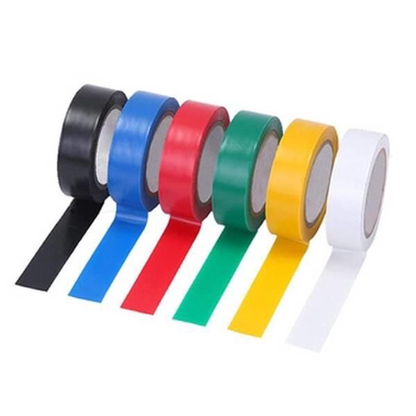 PVC ELEKTRIK İZOLASYON BANDI PAKET : 10 ADET 18-19 MM * TAKRİBİ 3 M