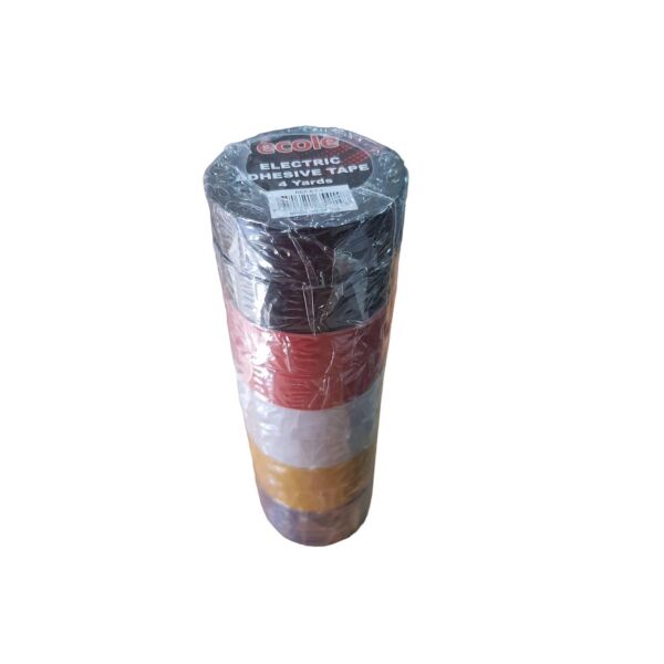 PVC ELEKTRIK İZOLASYON BANDI PAKET : 10 ADET 18-19 MM * TAKRİBİ 3 M
