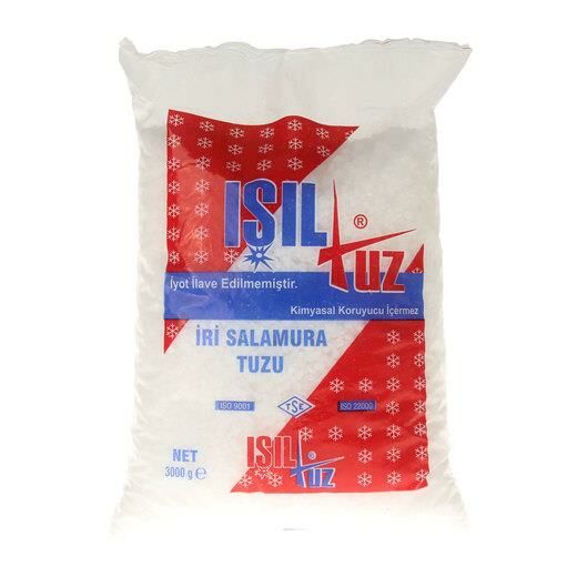 IŞIL TUZ 3 KG IRI SALAMURA TUZ