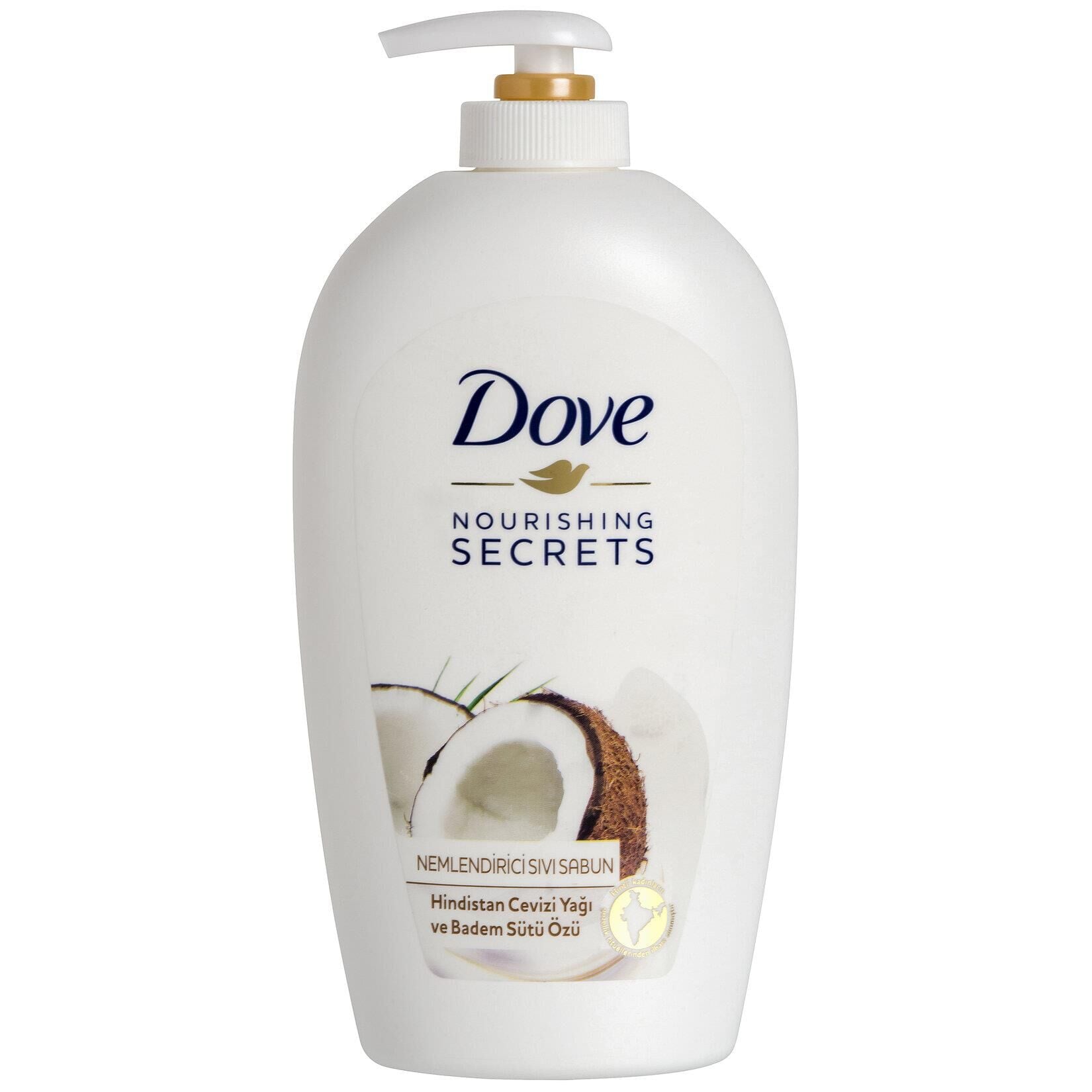 DOVE 450 ML HİNDİSTAN CEVİZİ YAĞI VE BADEM SÜTÜ ÖZÜ