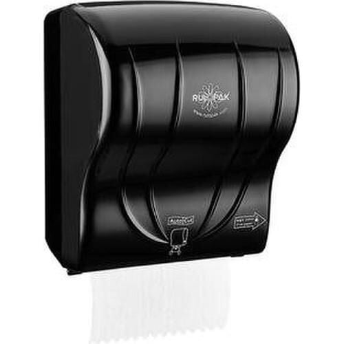 RULOPAK 21 CM SİYAH SENSÖRLÜ OTOMATİK HAVLU DİSPENSERİ R-1301 305*225*385 MM 301211