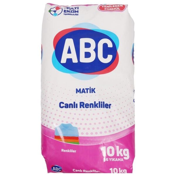 ABC MATİK 10 KG COLOR RENKLİLER İÇİN