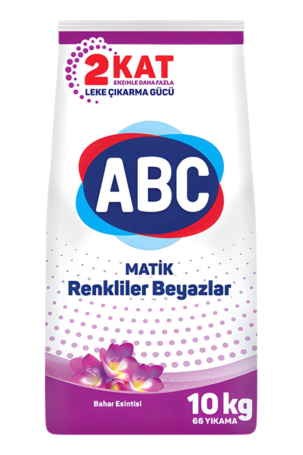 ABC MATİK 10 KG BAHAR ESİNTİSİ BEYAZLAR & RENKLİLER İÇİN