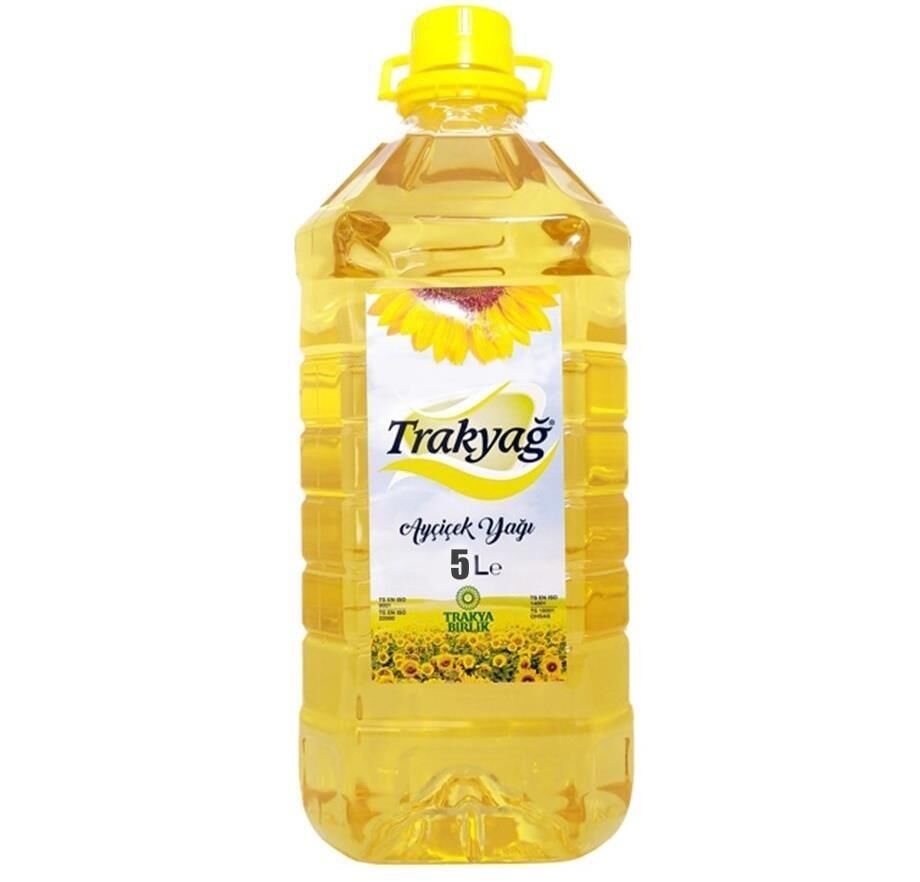 TRAKYAĞ AYÇIÇEK YAGI 5 LT PET