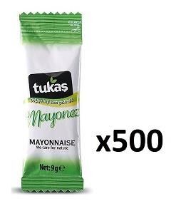 TUKAŞ MAYONEZ 9 G. 500 LÜ KOLI