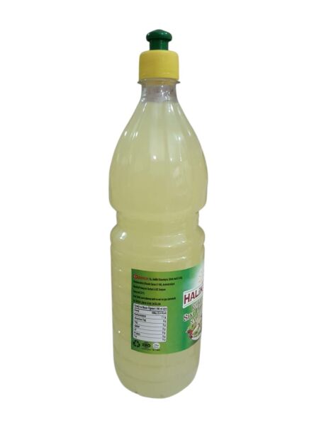 HALİKARNAS LİMON SOSU 1 KG RENKLENDİRİLMİŞ SIVI LİMON TUZU SALATALAR İÇİN