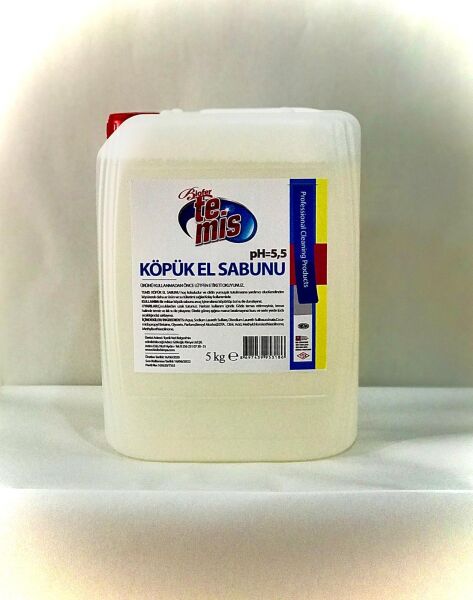 TEMİS 5 KG KÖPÜK EL SABUNU - EL TEMİZLEYİCİ