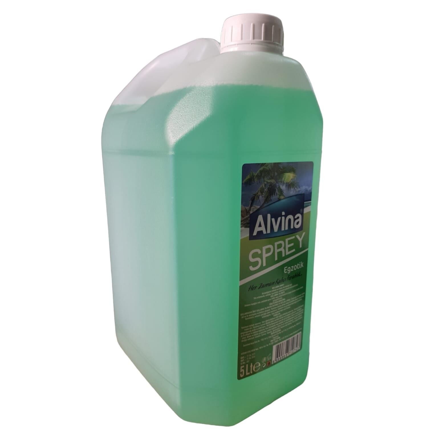 ALVİNA ODA PARFÜMÜ 5 L. EGZOTİK YEŞİL