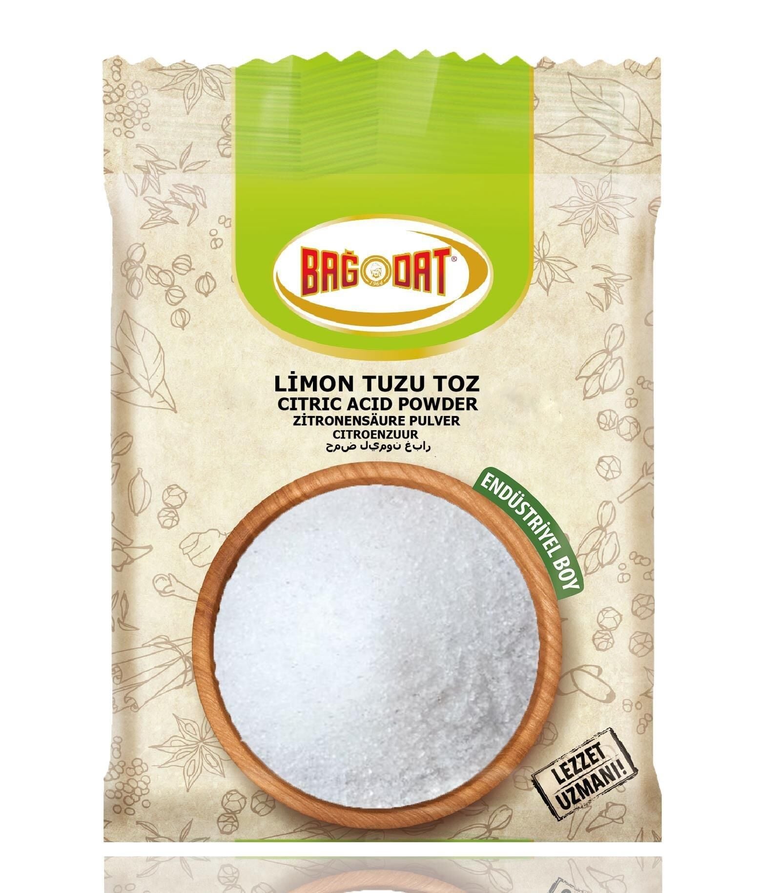 BAĞDAT LİMON TUZU TOZ 1 KG