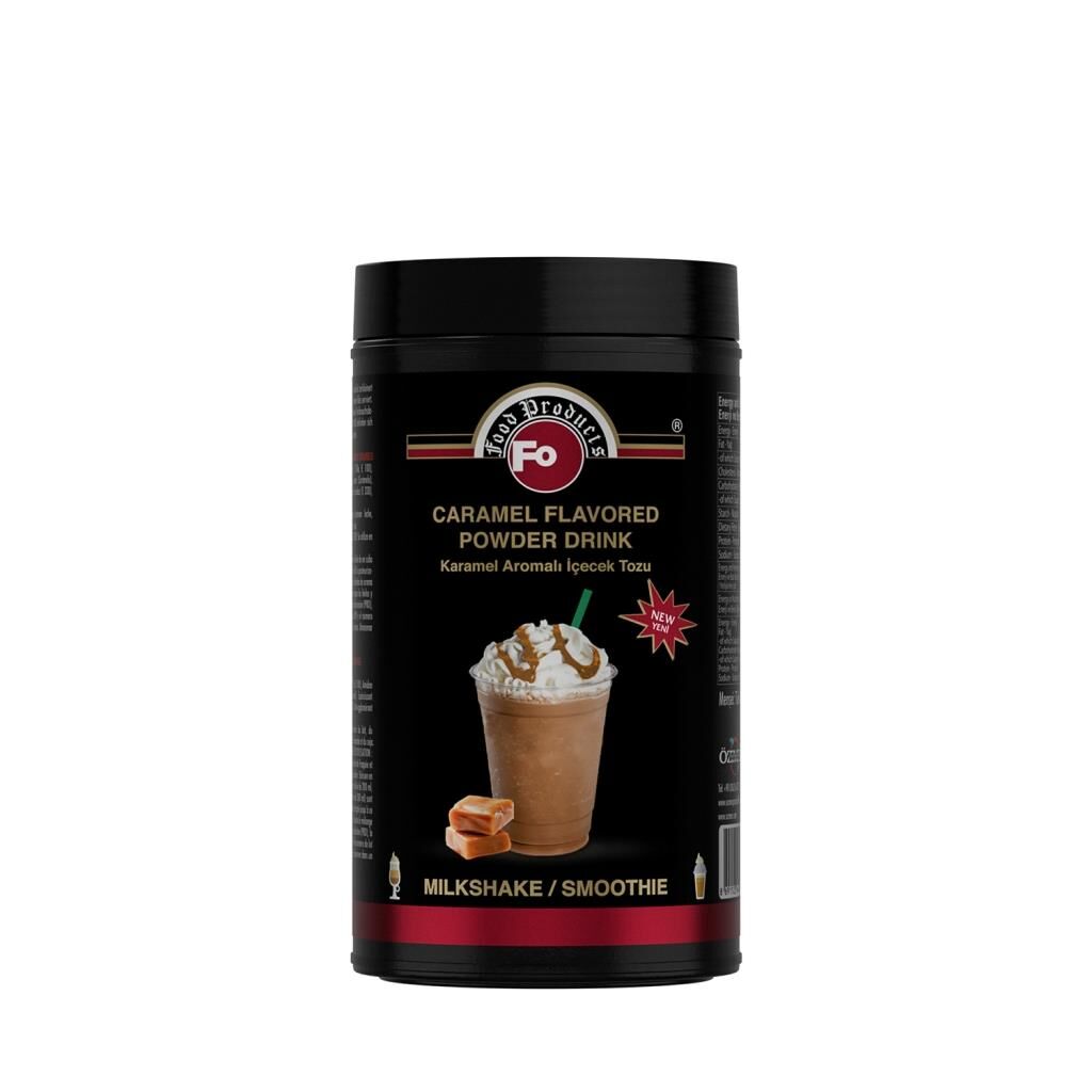 FO MİLK SHAKE KARAMEL 1 KG KAVANOZ