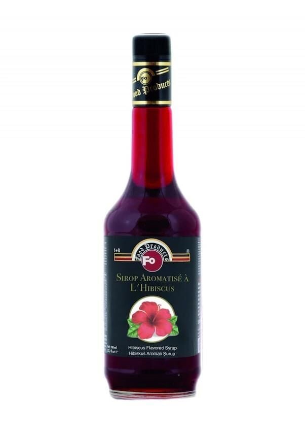 FO HİBİSKUS KOKTEYL ŞURUBU 70 CL HİBİSKUS AROMALI