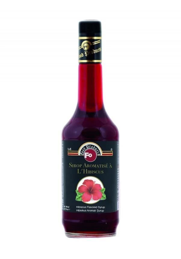FO HİBİSKUS KOKTEYL ŞURUBU 70 CL HİBİSKUS AROMALI