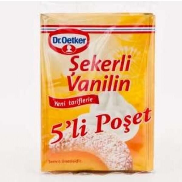 DR OETKER ŞEKERLİ VANILYA 5 Lİ * 5 G =25 G.