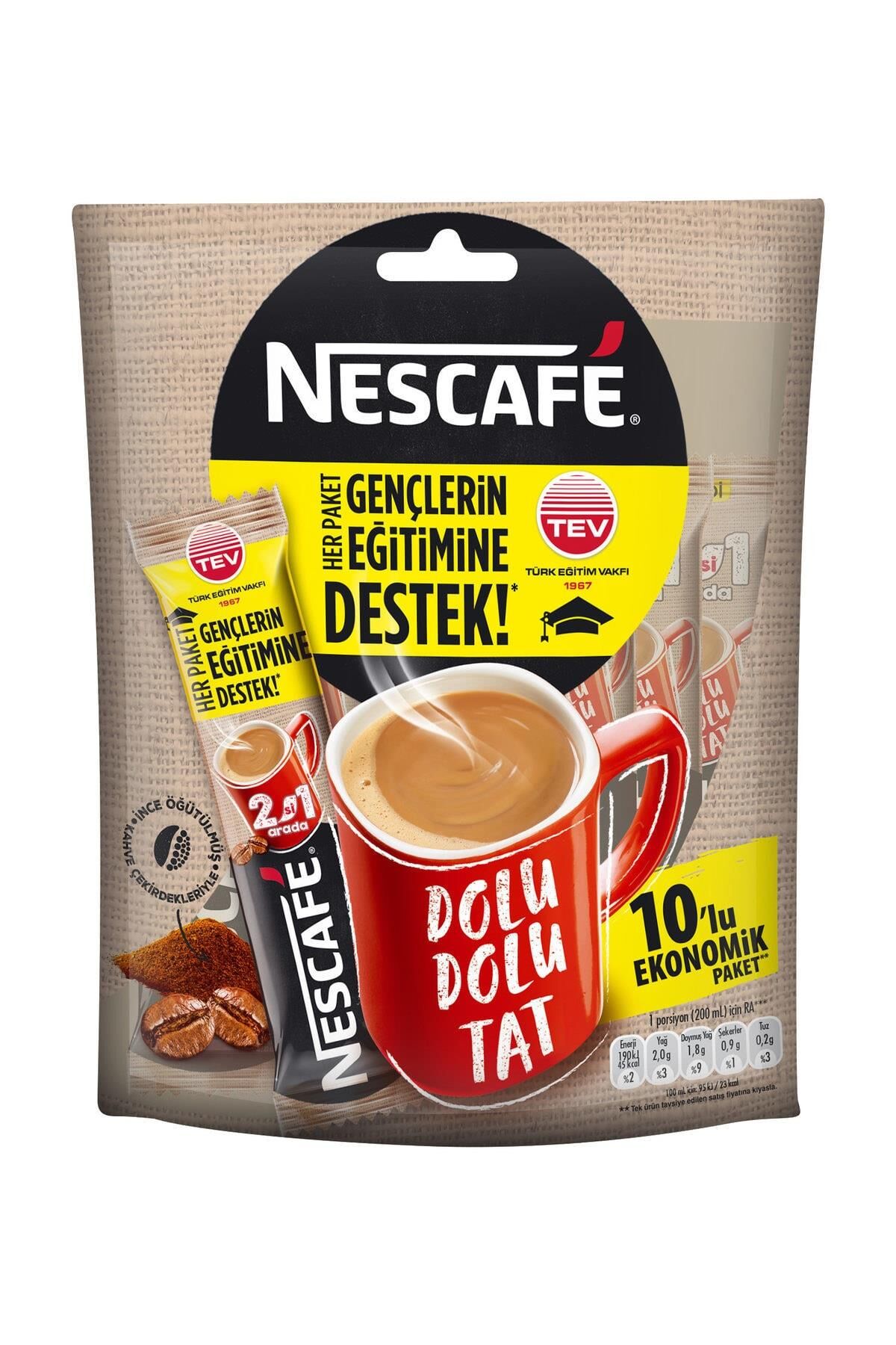 NESCAFE 2 Sİ 1 ARADA 10 G. PK:10 LU