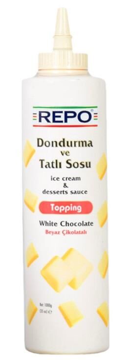 Repo Beyaz Çikolata Topping Dondurma ve Tatlı Sosu 1 KG