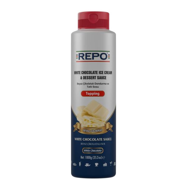 Repo Beyaz Çikolata Topping Dondurma ve Tatlı Sosu 1 KG