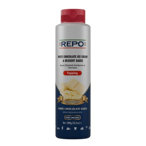 Repo Beyaz Çikolata Topping Dondurma ve Tatlı Sosu 1 KG