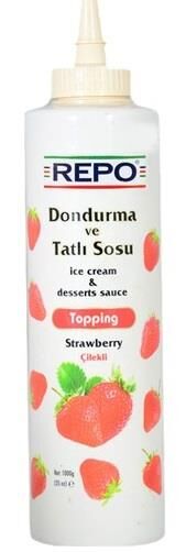 Repo Çilek Topping Dondurma ve Tatlı Sosu 1 KG
