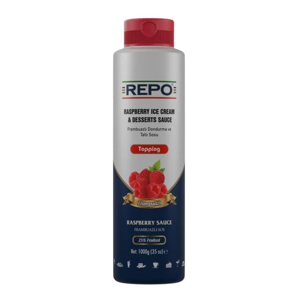 Repo Frambuaz Topping Dondurma ve Tatlı Sosu 1 KG