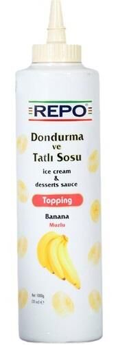 Repo Muz Topping Dondurma ve Tatlı Sosu 1 KG