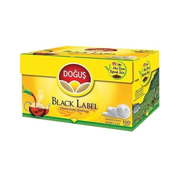 DOĞUŞ BLACK LABEL DEMLIK POŞET PK : 100 LÜ & PK : 120 Lİ
