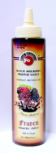 Fo Karadut Meyveli Sos (Frozen) (%50 Karadut) 1 Kg püre
