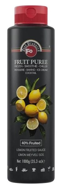 Fo Limon Meyveli Sos (Frozen) (%40 Limon) 1Kg püre