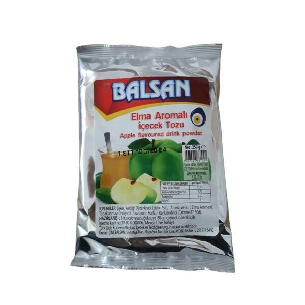 BALSAN TOZ ELMA 250 GR AROMALI İÇECEK TOZU