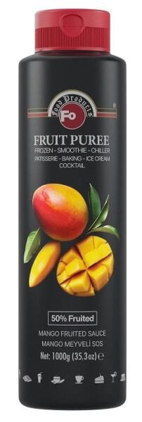 Fo Mango Meyveli Sos (Frozen) (%50 Mango) 1 Kg püre