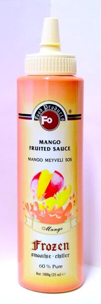 Fo Mango Meyveli Sos (Frozen) (%50 Mango) 1 Kg püre