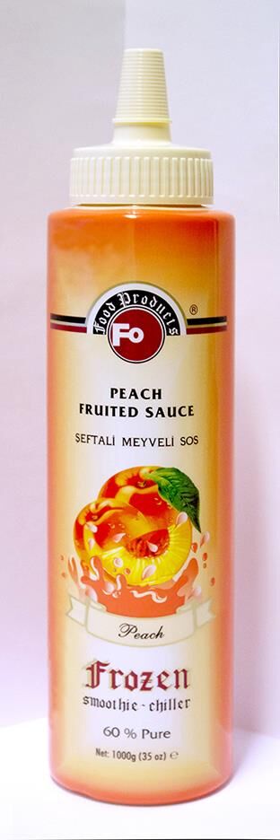 Fo Şeftali Meyveli Sos (Frozen) (%50 Şeftali) 1 Kg püre