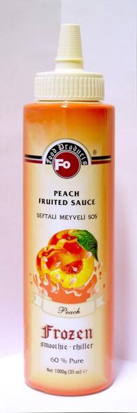 Fo Şeftali Meyveli Sos (Frozen) (%50 Şeftali) 1 Kg püre