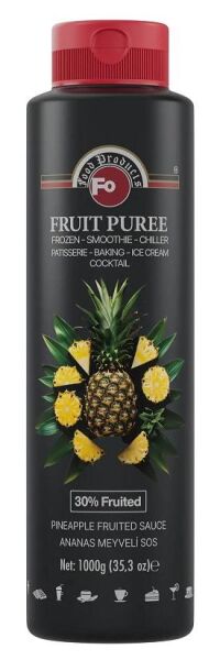 Fo Ananas Meyveli Sos (Frozen) (% 30 Ananas) 1 Kg püre
