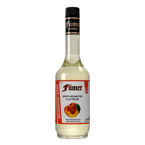 FÜMER ŞEFTALİ AROMALI KOKTEYL SURUBU 700 ML