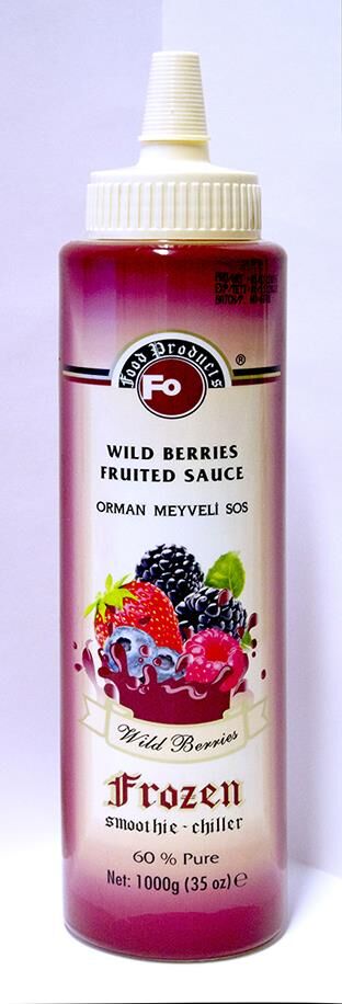 Fo Orman Meyveli Sos (Frozen) (%50 Orman Meyveli) 1 Kg püre