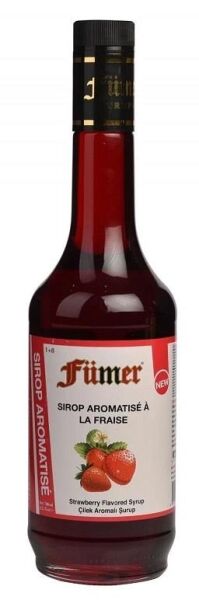 FÜMER ÇİLEK AROMALI KOKTEYL SURUBU 700 ML