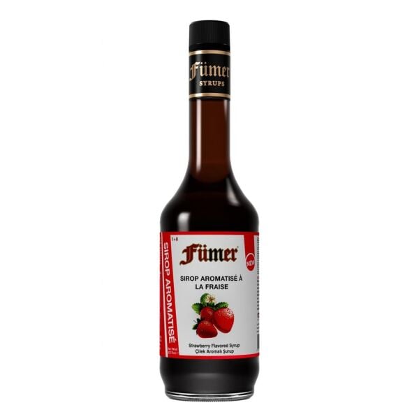 FÜMER ÇİLEK AROMALI KOKTEYL SURUBU 700 ML