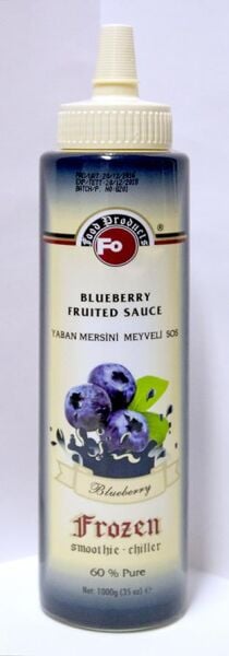 Fo Yaban Mersini Meyveli Sos (Frozen) (%50 Yaban Mersini) 1 Kg püre