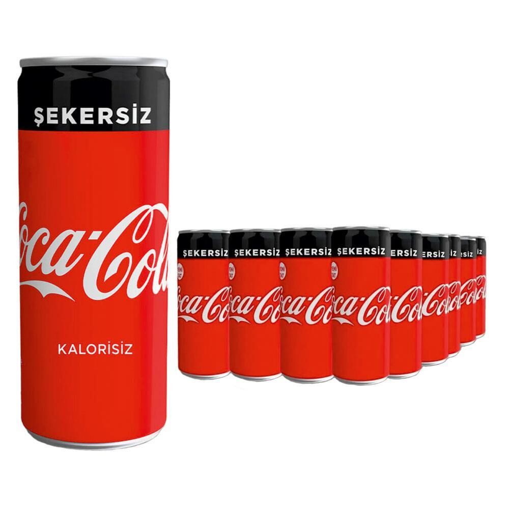 COCA-COLA ŞEKERSİZ 330 ML*24 LÜ KOLI