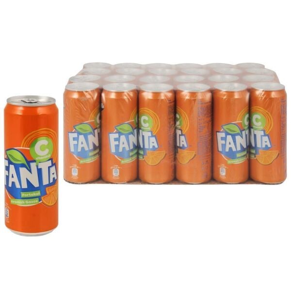 FANTA PORTAKAL 330 ML*24 LÜ KOLI